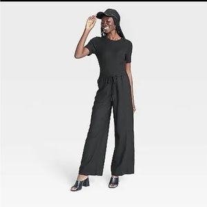 A New Day new without tags high waist wide leg linen pants
